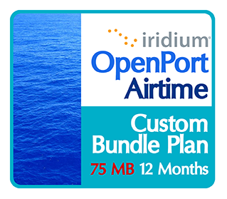 Iridium OpenPort 75MB Satellite Broadband Airtime Plan