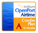 Iridium OpenPort Combo Plan A Satellite Broadband Airtime Plan