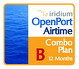 Iridium OpenPort Combo Plan B Satellite Broadband Airtime Plan
